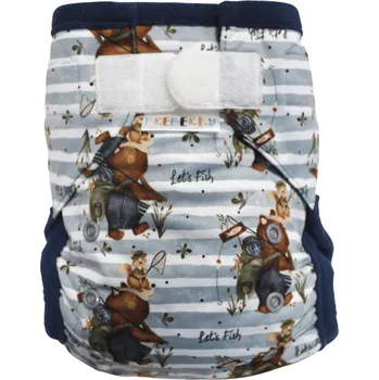 Plenkové kalhoty Breberky Kapsová plenka (M) - Jdeme na ryby SZ