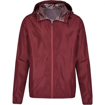 Pánská bunda Miners mate Unisex větrovka s kapucí MY1010 Burgundy 3XL