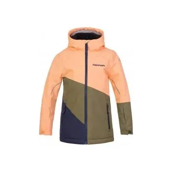 Hannah KIGALI JR cantaloupe/burnt olive 110 - 116; Oranžová bunda + DÁREK DLE VÝBĚRU!