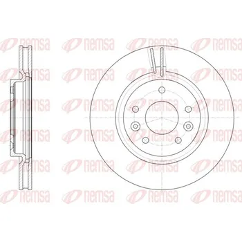 Brzdový kotouč Brzdový kotouč REMSA 61581.10
