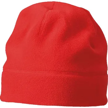 Čepice Daiber - čepice Čepice Microfleece Hat MB7945 Barva: Červená