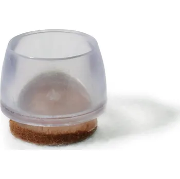 Nasazovací kluzák židle PVC-filc pr.25mm 4ks