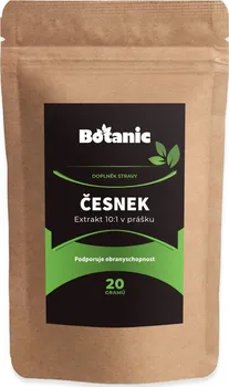 Přírodní produkt Botanic Česnek Extrakt 10:1 prášek 20 g