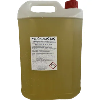 Bazénová chemie Poolservis Vločkovač 20L (Floccer - Flokul) - projasnění vody v bazénu Doprava: Pouze osobní odběr Pardubice