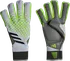 Brankářské rukavice adidas Predator Match Fingersave bílé/limetkové 8