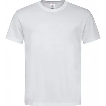 Stedman Pánské organické tričko Classic-T Stedman Barva: Bílá, Velikost: 5XL S2020