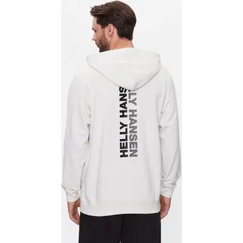 Dámská mikina Helly Hansen Mikina Core Graphic 53924 Bílá Regular Fit L