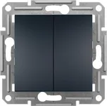 Schneider Asfora dvojitý posuvný spínač bez rámečku EPH0600371 antracitový