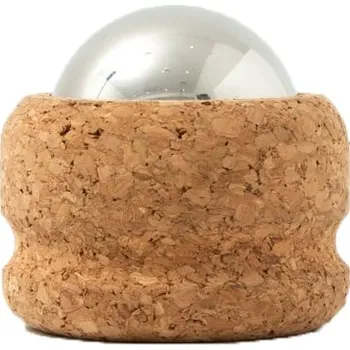 Masážní přístroj Nerezový masážní míček s korkem