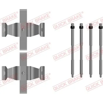 Přislušenství brzdového systému Sada příslušenství, obložení kotoučové brzdy OJD Quick Brake 109-0107