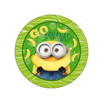 Jedlá dekorace na dort MIMOŇ go, VARIANTA Jedlý papír 1773