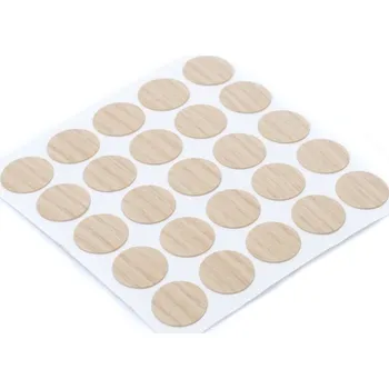 Šroub Krytka konfirmátu samolepící dub bělený