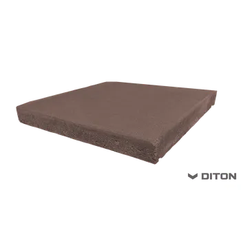 Venkovní dlažba DITON Stříšky hladké Velikost: 50 × 50 × 5,5, Varianta: Stříška universal 50 hnědá, Povrch: standard