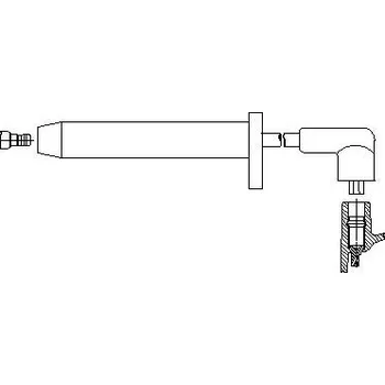 Zapalovací kabel zapalovací kabel, , 6534759, BREMI, 876/73