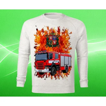 Pánská mikina mikina hasiči SCANIA CAS 20 II