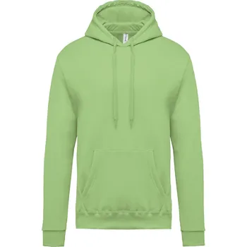 Pánská mikina Pánská mikina s kapucí Kariban K476 Barva: Zelená jablíčková, Velikost: XXL
