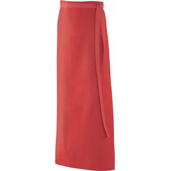 Kuchyňská zástěra Exner Zástěra s látkovým pásem po celé délce 100 x 100 cm, 220 g/m Barva: červená, Velikost: 100 x 100 cm EX103