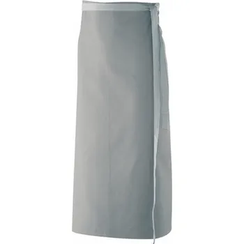 Kuchyňská zástěra Exner Zástěra s látkovým pásem po celé délce 100 x 80 cm, 220 g/m Barva: stříbrná, Velikost: 100 x 80 cm EX102