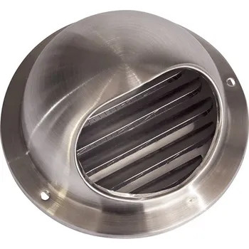 Větrací mřížka Nerezová větrací mřížka se sítem pr.100 mm