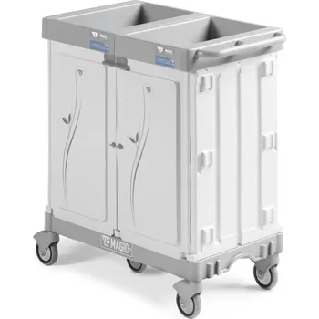 Koš na prádlo TTS Italy Vozík na čisté prádlo Magic Hotel 900S Vybavení: 1ks police