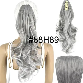 Příčesek Syntetické vlasy se sponou pro prodloužení vlasů | 45 cm - 88H89