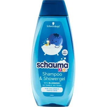 Dětský šampon Schwarzkopf Schauma Kids Blueberry Shampoo & Shower Gel 400 ml
