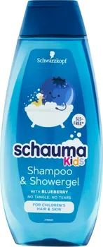 Dětský šampon Schwarzkopf Schauma Kids Blueberry Shampoo & Shower Gel 400 ml
