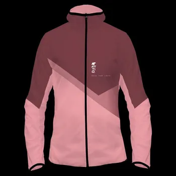 Dámská softshellová bunda Attiq Dámská ultralehká bunda s kapucí 2.0 DUSTY ROSE Barva: Dusty Rose, Velikost: M