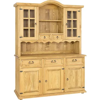 Příborník do zásuvky NZL-KR707 Příborník / kredenc masiv Rustikal - 150/205/56 (š/v/h)