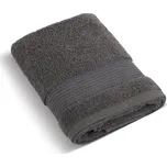 Froté osuška proužek 70x140 cm tmavě šedá
