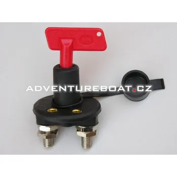 Auto elektroinstalace Odpojovač baterie Heavy Duty s klíčem 2500A