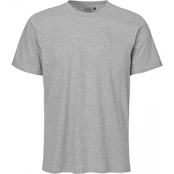 Pánské tričko Unisex tričko Neutral s krátkým rukávem z organické bavlny 155 g/m Barva: Šedá, Velikost: XS NE60002