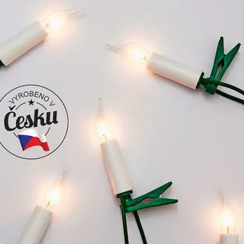 Vánoční dekorace EXIHAND 162022 Souprava Gloria čirá