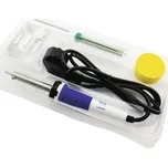 Set: pájecí pero 230V / 30W, stojánek, hrot, kalafuna, cín Sn 99,3%, Cu 0,7%