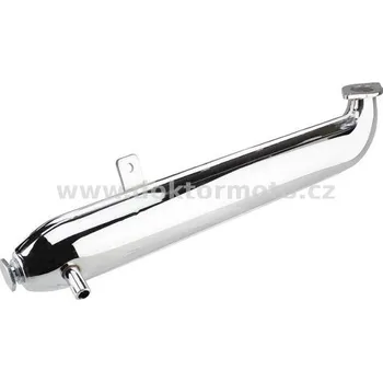 Motodíl Výfuk - tlumič výfuku komplet ( Pio 555 ) lisovaný