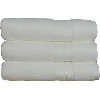 Ručník A&R Ručník z prvotřídního organického bambusu 50 x 100 cm Barva: Bílá, Velikost: 50 x 100 cm AR403