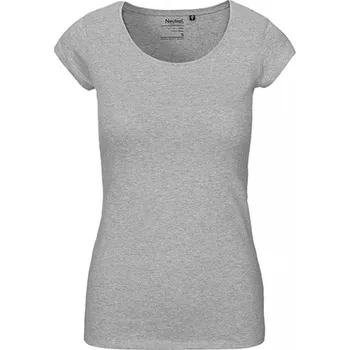 Dámské tričko Dámské organické tričko Neutral se širokým výstřihem Barva: Šedá, Velikost: XS NE81010