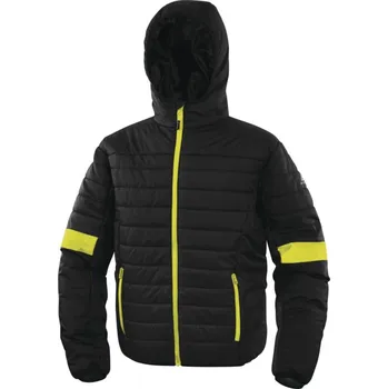 pracovní bunda Bunda zimní DeltaPlus BLOOM černá/žlutá 3XL