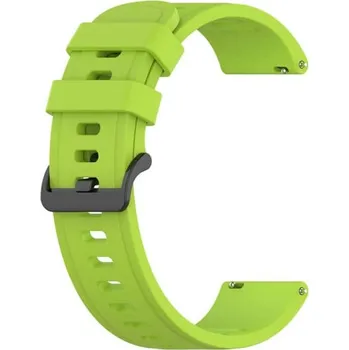 Řemínek na hodinky VSECHNONAMOBIL 41280 RUBBER Univerzální řemínek na hodinky - šířka 20mm limetkově zelený