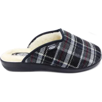 Pánské pantofle Rogallo 4100 černá kostka 41