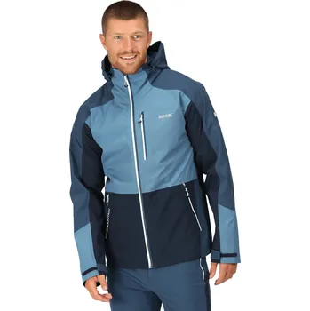 Pánská větrovka REGATTA Bosfield modrá pánská outdoor bunda + Isotex membrána 10 000 3XL