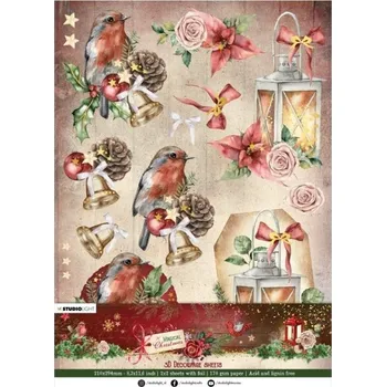 Volný čas Kreativní sada Magical Christmas, A4, 4 l.