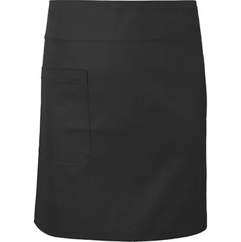 Kuchyňská zástěra Neutral Barmanská zástěra v silné keprové vazbě z organické bavlny Barva: Černá, Velikost: 110 x 50 cm NE92002