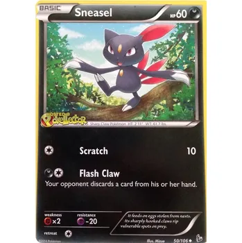 Karetní hra Sneasel 050/106 - Flashfire Typ karty: Non-Holo