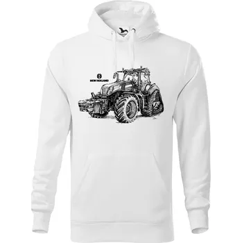 Dámská mikina Mikina - New Holland Barva: Bílá (00), Velikost: XXL, Střih: Dámské