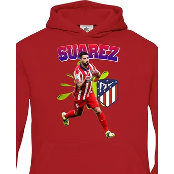 Chlapecká mikina Dětská mikina Luis Alberto Suaréz, Barva Červená, Velikost 134-140, Canvas Dětská mikina Bezvatriko.cz 2042