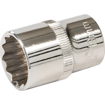 Klíč Nástrčný klíč 19 mm 1/2" 12-hran krátký Silverline 687231
