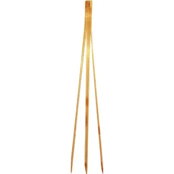 Jednorázové nádobí Napichovátko bambusové trojzubec 9 cm/ 100ks