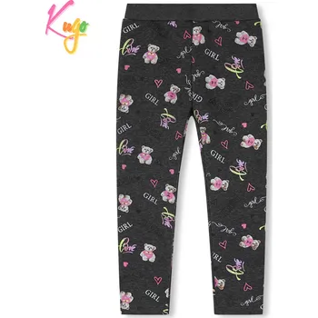 Dívčí legíny Dívčí legíny, zateplené - KUGO YL8736, tmavě šedá Barva: Šedá, Velikost: 116