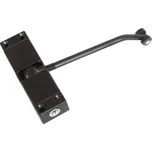 Pružinový dveřní zavírač - černá